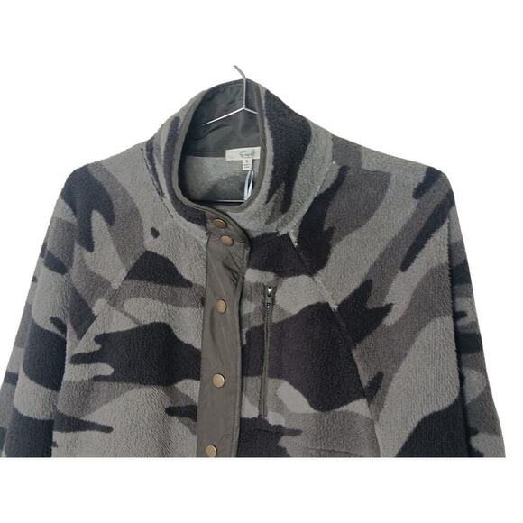 New without Tags EASEL Soft Camo Print Lined Fleece Jacket Side Pockets SZ S - Picture 13 of 16